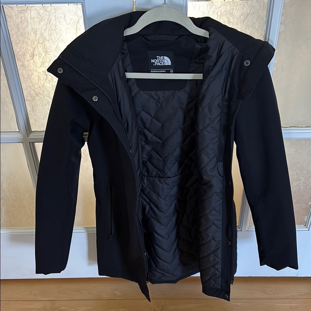 The North Face Black Quilted Jacket
